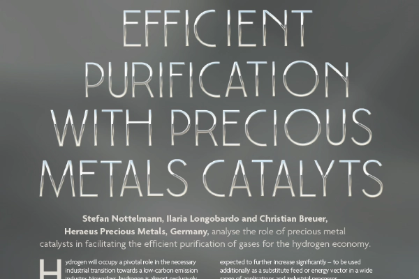 Efficient Purification With Precious Metals Catalysts